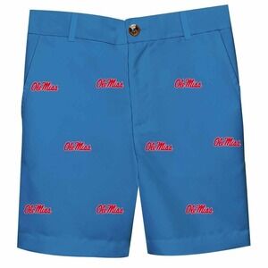 RARE Viva La Fete‎ Ole Miss Rebels Youth Shorts Medium | Hard to Find SEC Gear